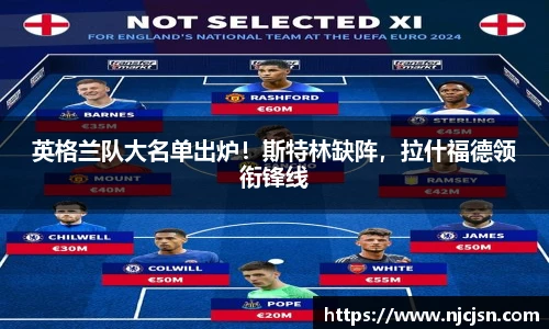 英格兰队大名单出炉！斯特林缺阵，拉什福德领衔锋线